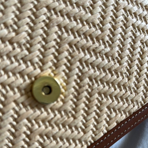 Aspinal of London Crossbody Raffia Bag - Picture 9 of 16